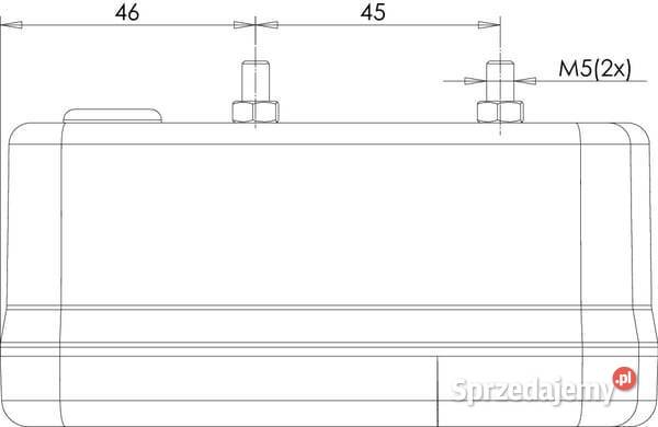 Lampa tylna zespolona LED kwadratowa 1224V sprzedam