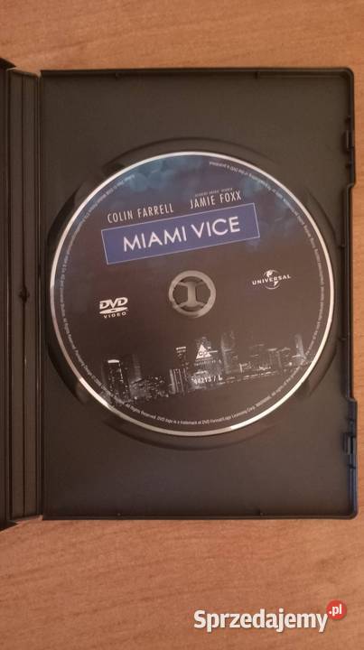 Płyta DVD Miami Wice Płyty i kasety Czarzyzna