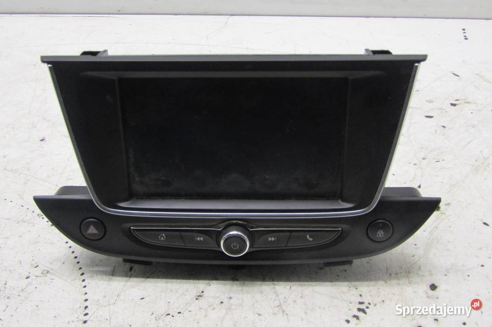 MONITOR EKRAN NAVI RADIO OPEL CROSSLAND X osobowe Sprzęt audio fabryczny