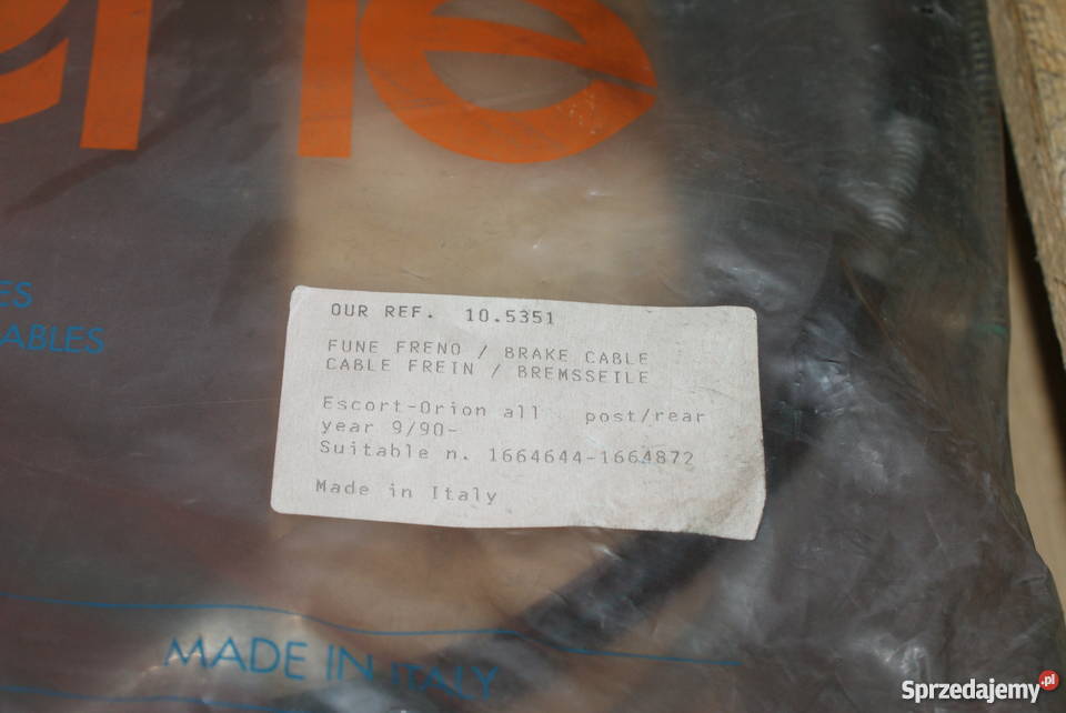 Linka hamręcznego 3275mmtarczowe FORD ESCORT Białobrzegi sprzedam