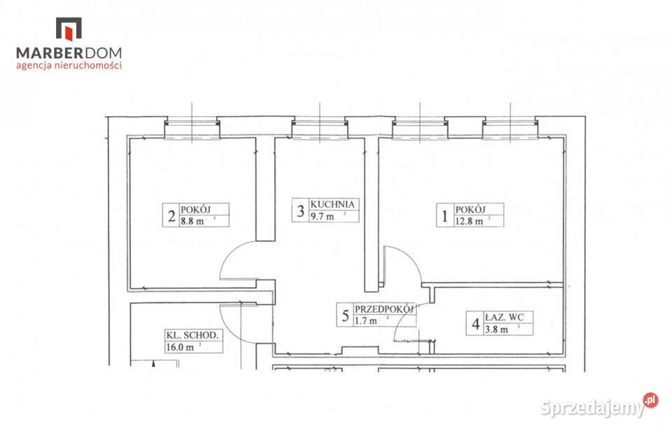 sprzedaży mieszkania 368m2 3pok Świętochłowice cegła