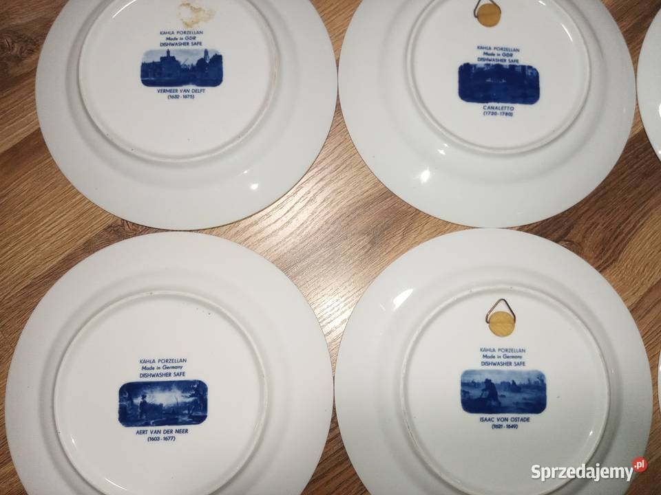 Talerze Kolekcjonerskie Kahla wielkopolskie Promnice
