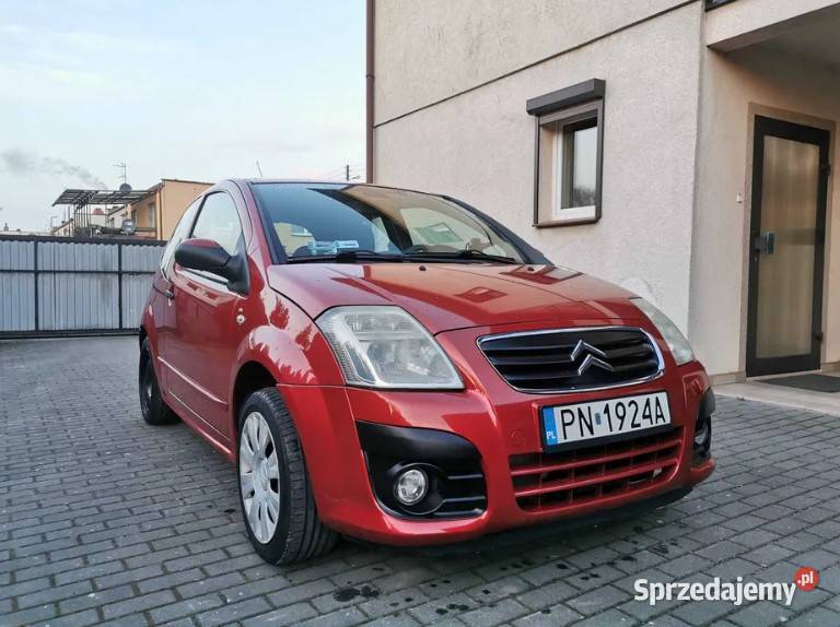 Citroen C2 2009r 14 90 AUTOMAT LPG Polski salon Rok produkcji 2009 Poznań