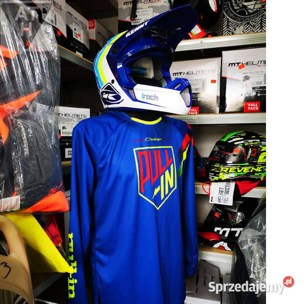 KASK KENNY 2020 VICTORY BLUE SKLEP MOTORYZACYJNY Kaski i odzież Mrągowo