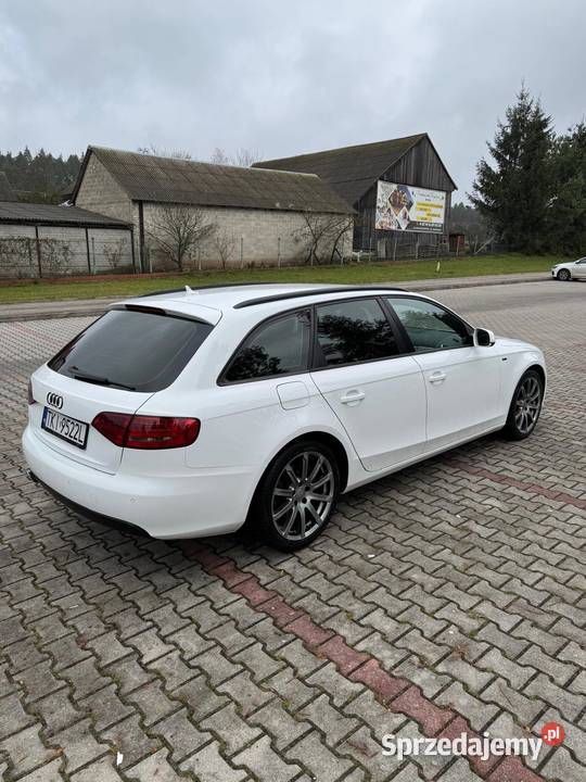 Audi A4 B8 Avant 2011 226 przebieg 20 TDI Bodzentyn