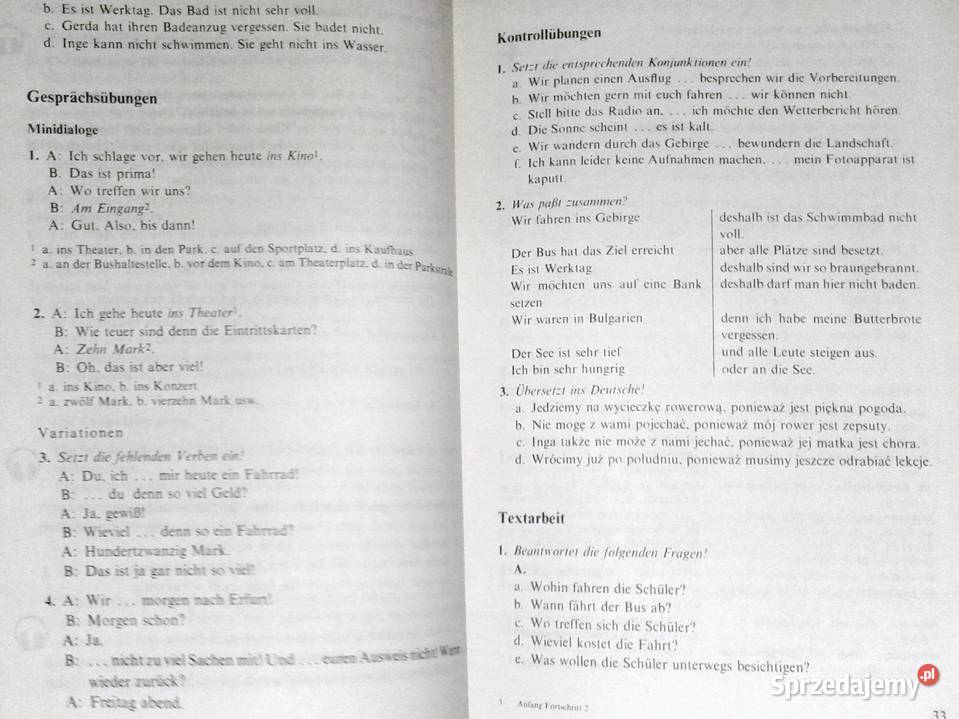 Anfang und Fortschritt 2 Joanna Honsza Norbert Chełm