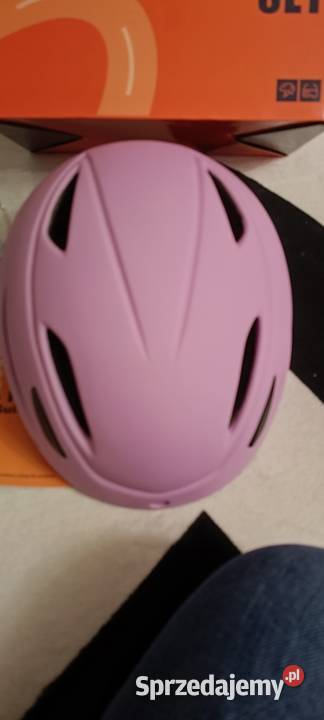Kask rowerowy z ochroną okularów korekcyjnych Drezdenko sprzedam