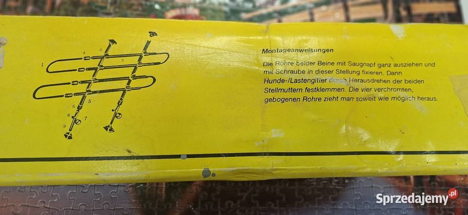 Bariera kratka do przewożenia psów w samochodach Jelenia Góra sprzedam