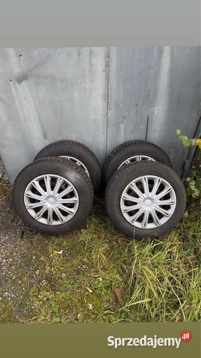 Opony zimowe 1956515 stalówki i kołpaki Częstochowa sprzedam