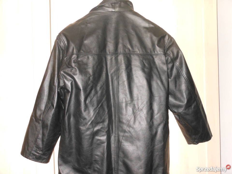 LEATHER kurtka skórzana męska XL Legnica