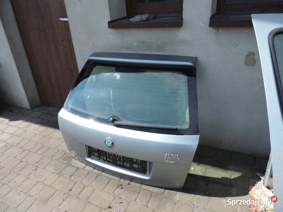 KLAPA TYŁ BAGAŻNIKA SKODA FABIA I HB 5D 9151 Nowy Sącz