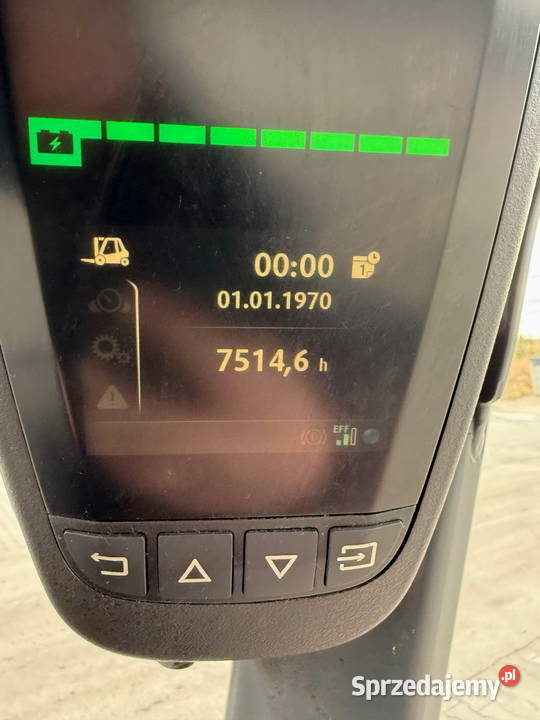 wózek widłowy elektryczny LINDE E16 Triplex 460m Działoszyn sprzedam