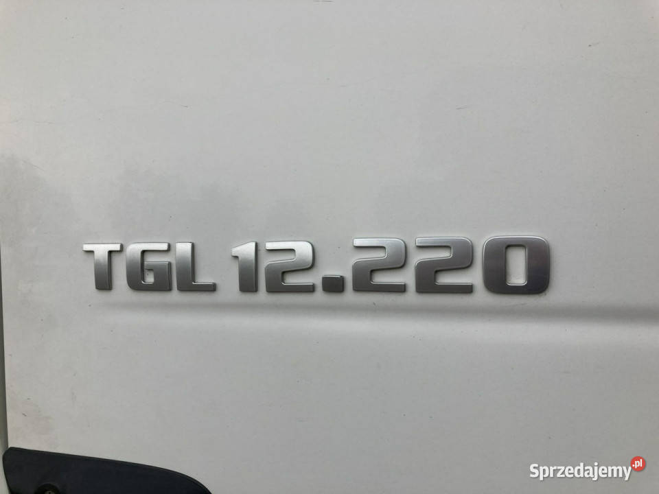 Man TGL MAN TGL 12220 Skrzynia firana Plandeka tachograf MAN Syców