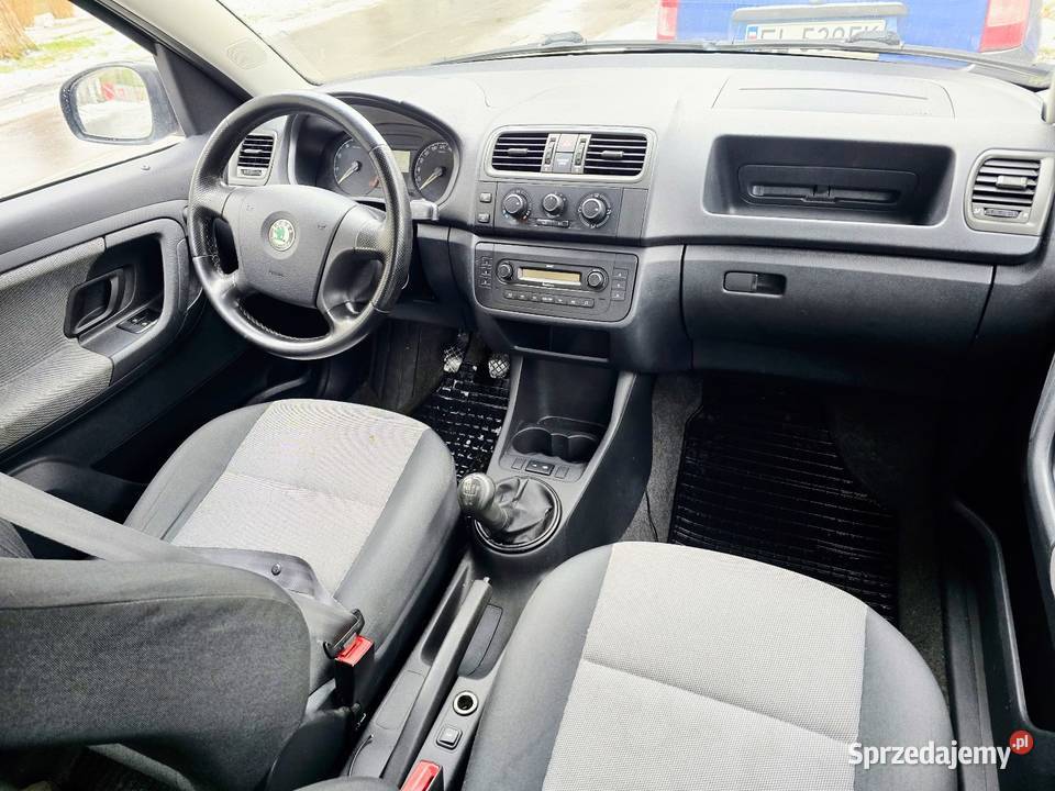 Skoda roomster 14 mpi 2009 klima Rok produkcji 2009 łódzkie