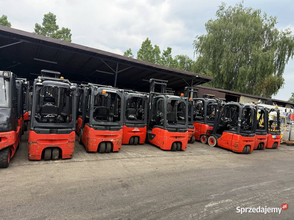 wózek widłowy elektryczny LINDE E12 E14 E16 E20 Wózki widłowe Działoszyn
