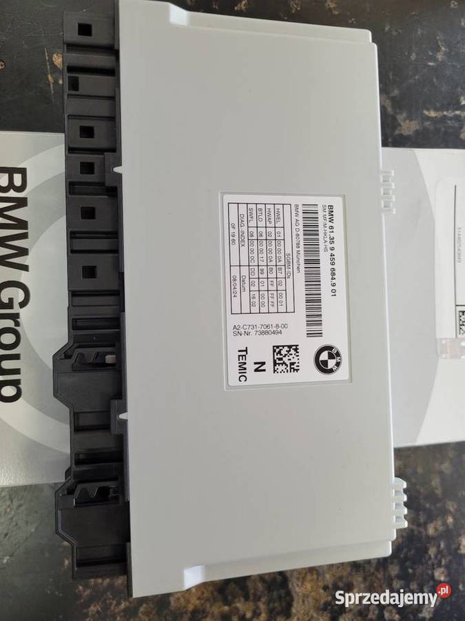 MODUŁ BMW 61359459684 61357943755 61359354480 Motoryzacja mazowieckie Radom