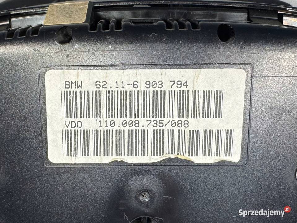 LICZNIK ZEGAR PRĘDKOŚCIOMIERZ 110008735 BMW E39 Rok produkcji 2000 Warszawa