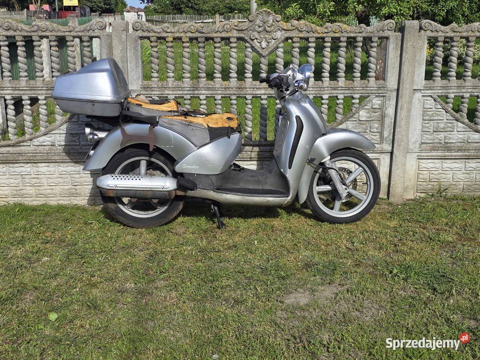 Aprilia Scarabeo 125 4t 2003 z Francji kufer metalic Ostrów Wielkopolski sprzedam