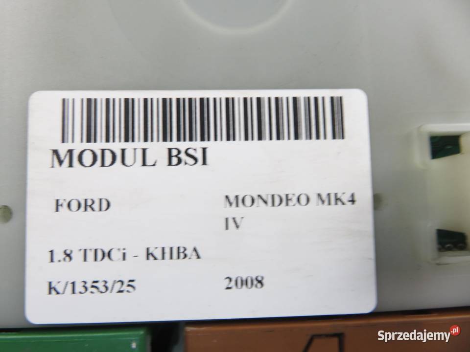 BSI FORD MONDEO MK4 IV 18 TDCi KHBA 7G9T14A073ED osobowe