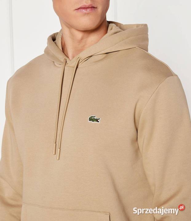 Bluza męska bawełniana Lacoste beżowa M regular Białystok sprzedam