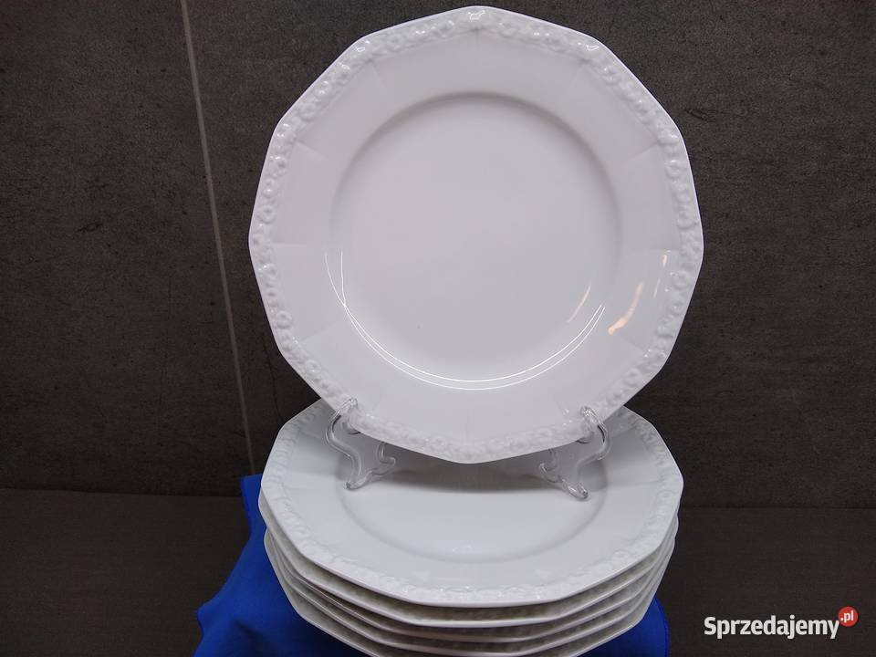 Talerz płytki Rosenthal Biała Maria 6