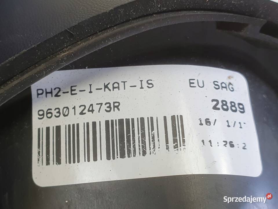 Renault Clio IV lift LUSTERKO PRAWE PRAWY 11 Pin Chełm