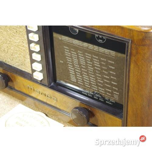 Mende M326WK lampowy odbiornik radiowy Niemcy ok