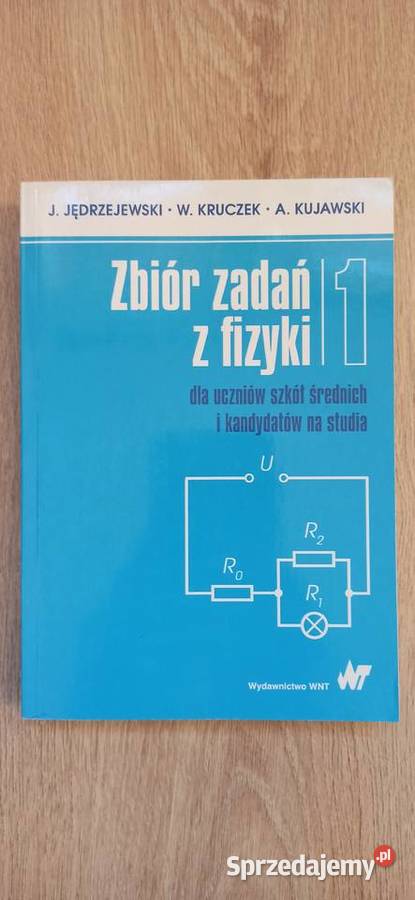 Zbiór zadań z fizyki tom 1 Jędrzejewski Kruczek Kraków