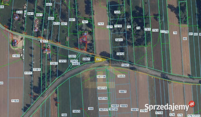 Działka w Nowej Małej Wsi gminie Leoncin Nowa Mała Wieś