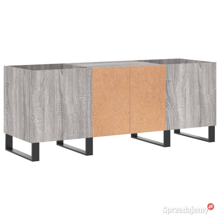Szafka na płyty szary dąb sonoma 121x38x48 mazowieckie Warszawa