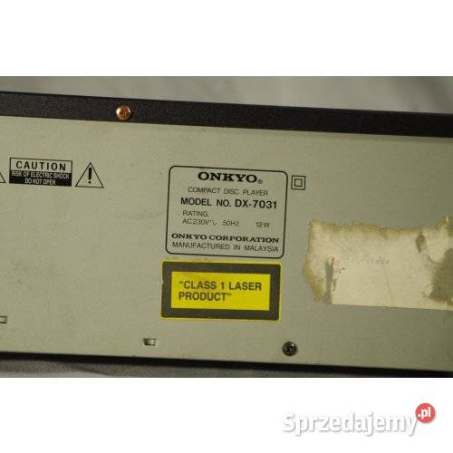 Onkyo DX7031 odtwarzacz CD nowy laser pełnym