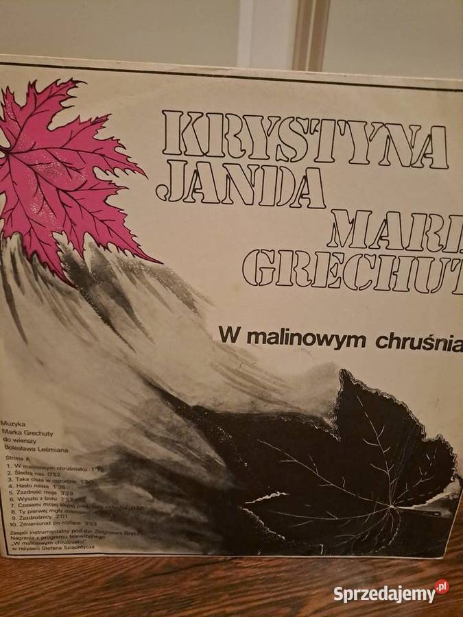 Płyta winylowa Krystyna Janda Marek Grechuta Pozostałe Warszawa