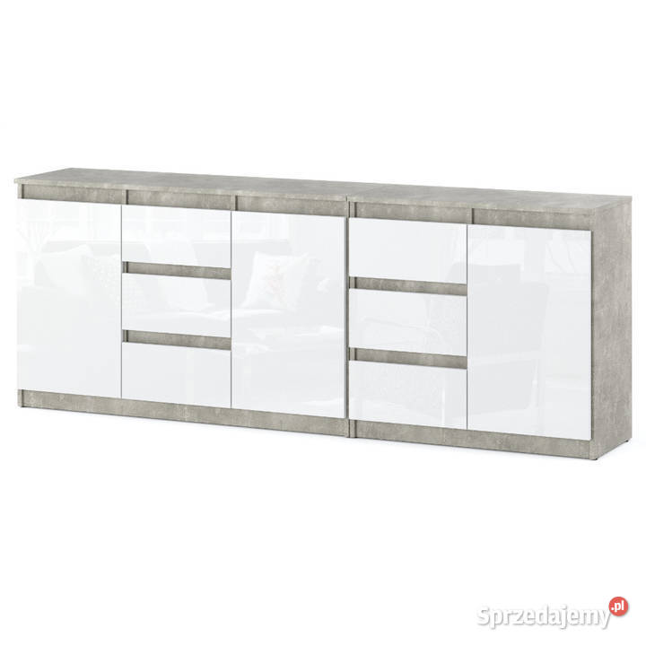 Komoda Z 6 Szufladami Nowoczesna Salon Sypialnia Elbląg