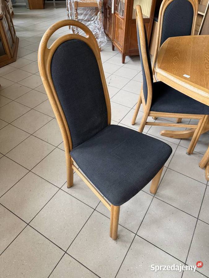 Stół drewniany 6 krzesel Zamość