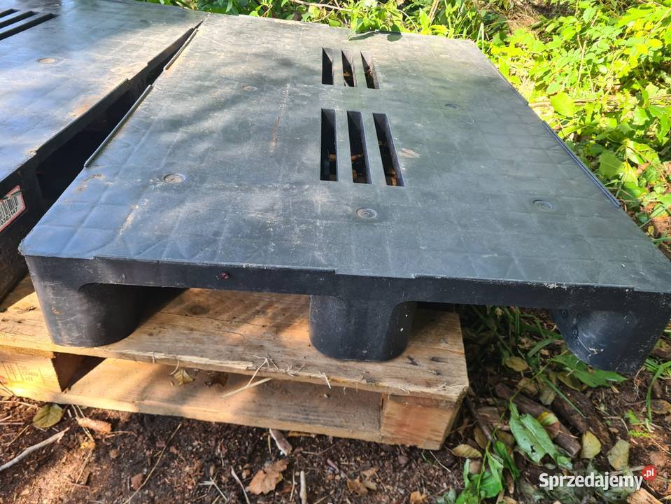 Paleta plastikowa mocna rozmiar 120x80x14 Gorzów Wielkopolski