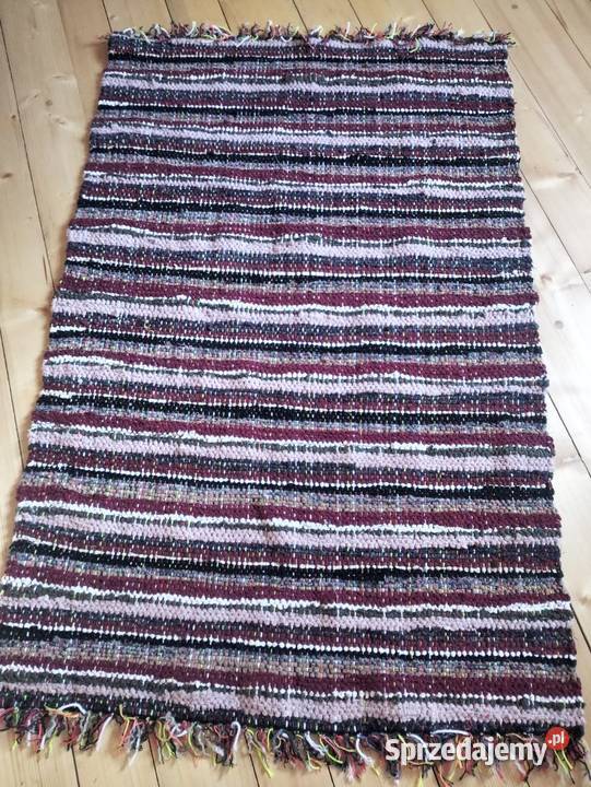 Chodnik ręcznie tkany na krośnie