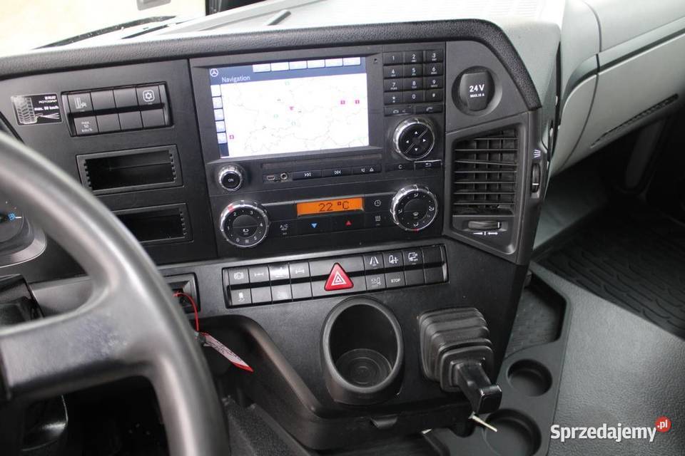 Kontener Mercedes 2545 Eur 6 zielony Warszawa sprzedam