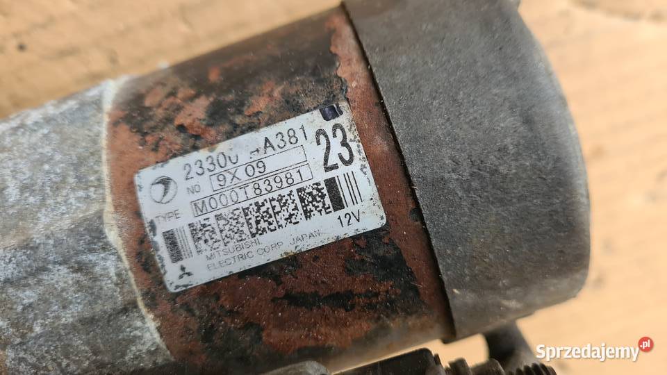 Subaru Legacy 3 BH5 20 benzyna ej20 rozrusznik Legnica sprzedam