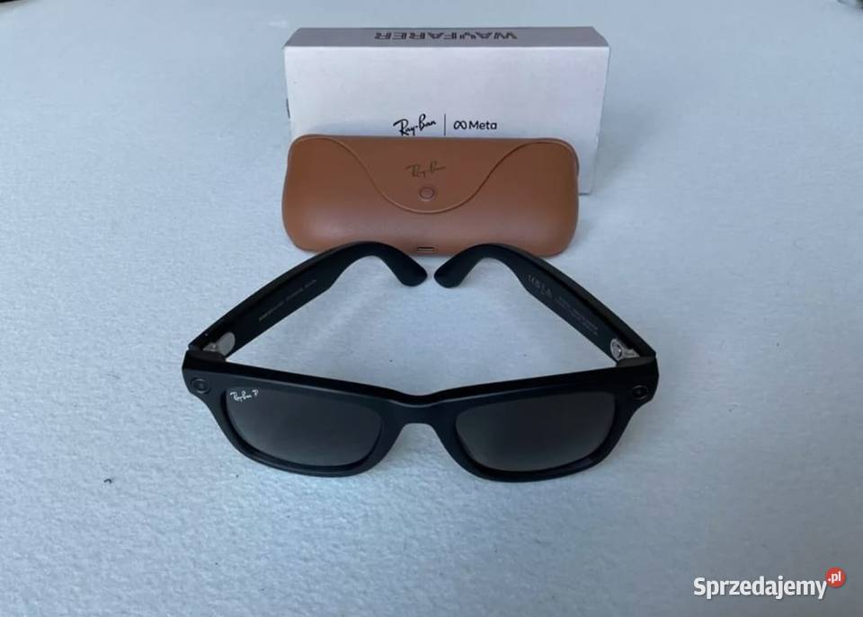 Okulary przeciwsłoneczne RAYBAN Meta Wayfarer Galanteria i dodatki Bydgoszcz