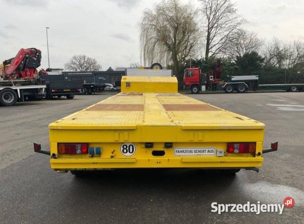 Naczepa niskopodlogowa rozciągana 4 odiowa niskopodłogowe Warszawa sprzedam