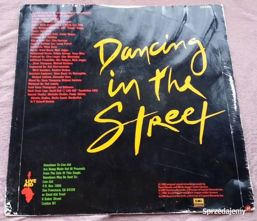 David Bowie Dancing In The Street 12UK Maxi małopolskie Kraków sprzedam