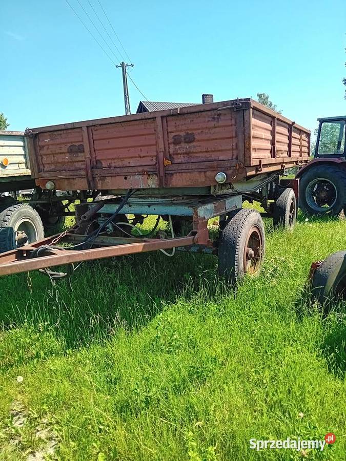 Przyczepa wywrotka D47 Przyczepy rolnicze kujawsko-pomorskie Brodnica sprzedam