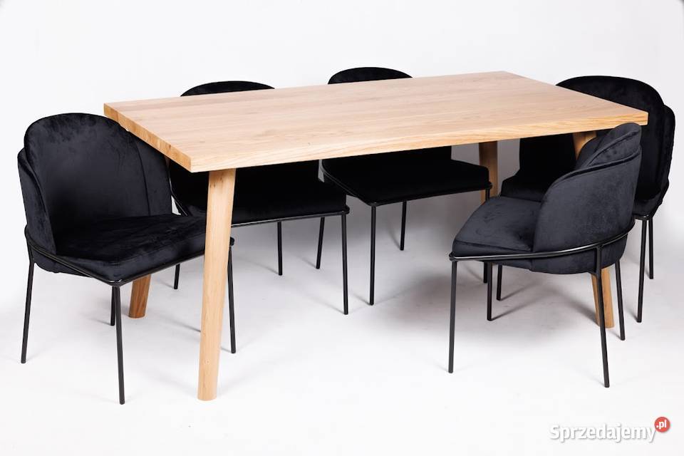 Stół Dębowy BARI 6 krzeseł POLLY Rzeszów sprzedam