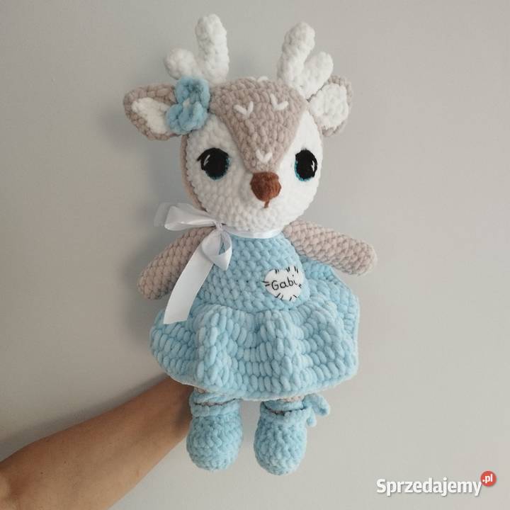 Jelonek na szydełku handmade Ruda Śląska sprzedam