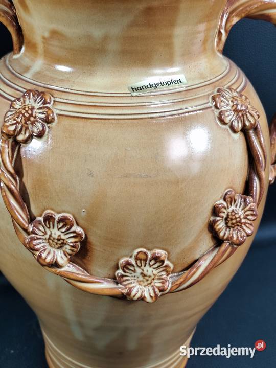 Wazon Ceramiczny Ręcznie Wykonany Poddębice sprzedam