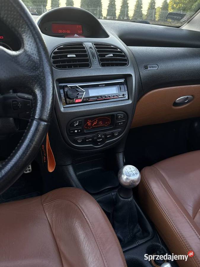 Peugeot 206cc 16 benzyna 2004 cabrio Łańcut