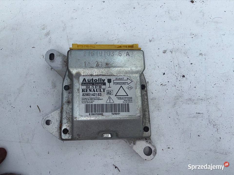 Moduł sensor airbag Renault Laguna II osobowe