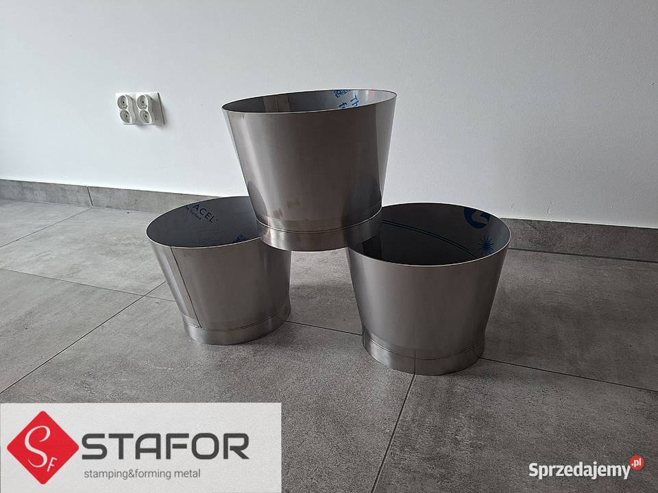 zsyp nierdzewny lej przejście stożkowe Kraków