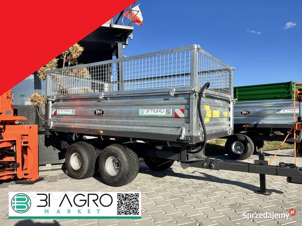 Przyczepka przyczepa 15 2T z kiprem i dolnośląskie Miłcz