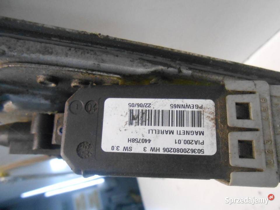 MECHANIZM PODNOŚNIK SZYBY PRAWY PEUGEOT 1007 Mechanizmy opuszczania szyb